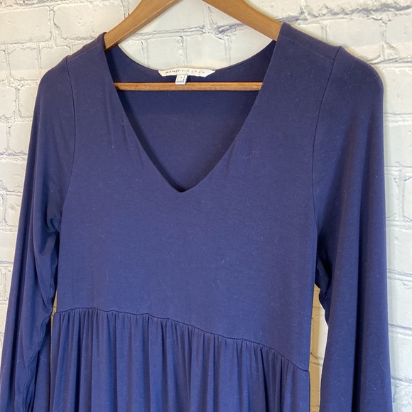 The Nines by Hatch Navy Long Sleeved Maternity Dress - Picture 4 of 7